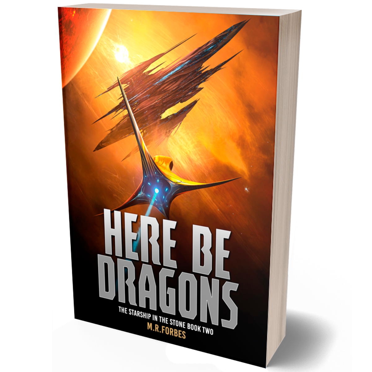 Here Be Dragons (The Starship In The Stone, Book Two)